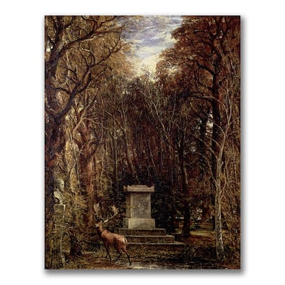 John Grimshaw 'The Cenotaph to Reynold's Memory' Canvas Art - Multi