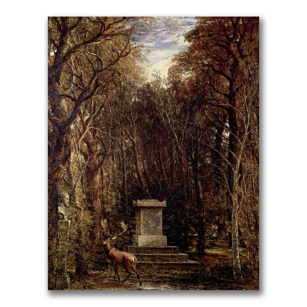 John Grimshaw 'The Cenotaph to Reynold's Memory' Canvas Art - Multi