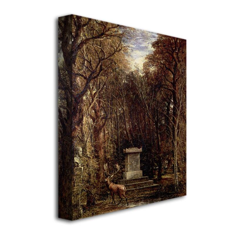 John Grimshaw 'The Cenotaph to Reynold's Memory' Canvas Art - Multi