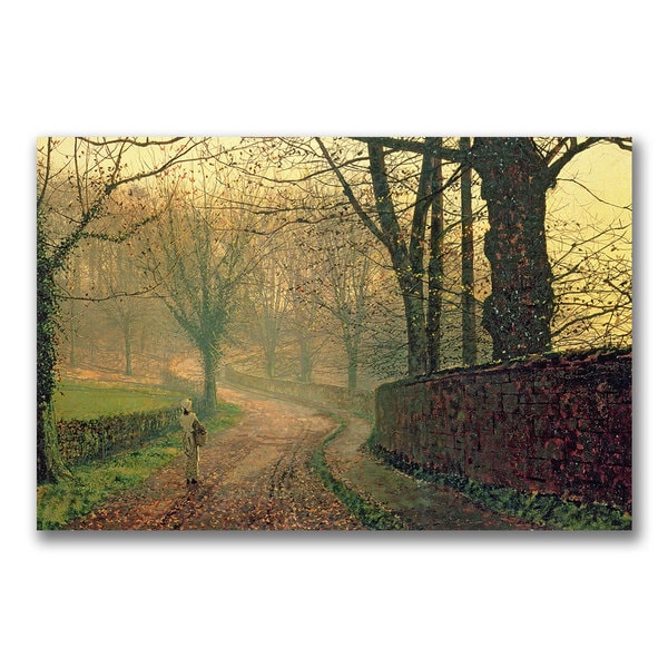 John Grimshaw Stapleton Park Near Pontefract Giclee Canvas Art