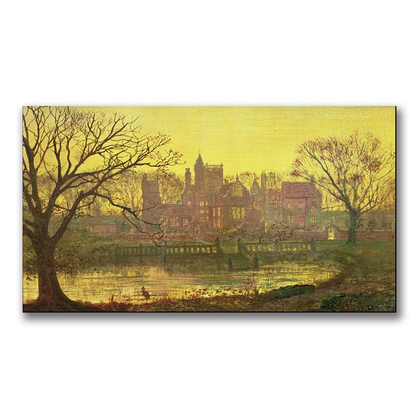 John Grimshaw The Moated Grange Canvas Art   15382467  