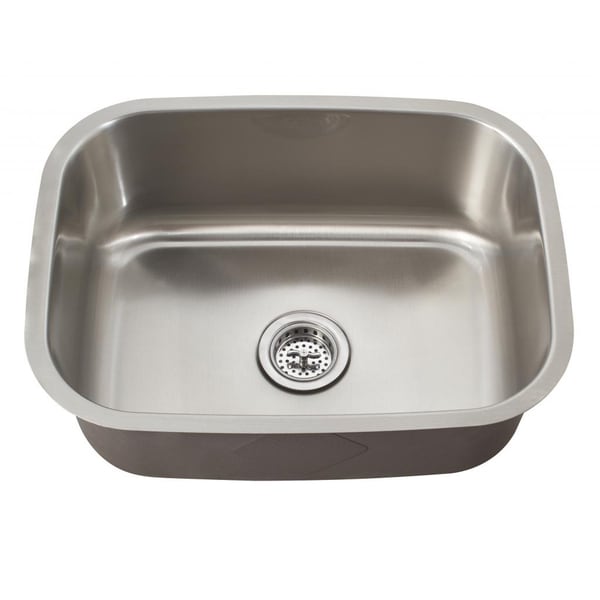 Schon Undermount 18-Gauge Stainless Steel Single Bowl Sink