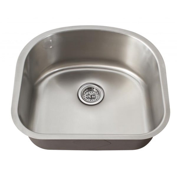 Schon Undermount 18 Gauge Stainless Steel Single Bowl Kitchen Sink