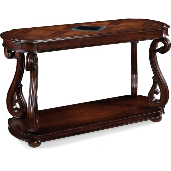 Harcourt Traditional Neo-Italian Cherry Rectangular Entryway Table. Opens flyout.