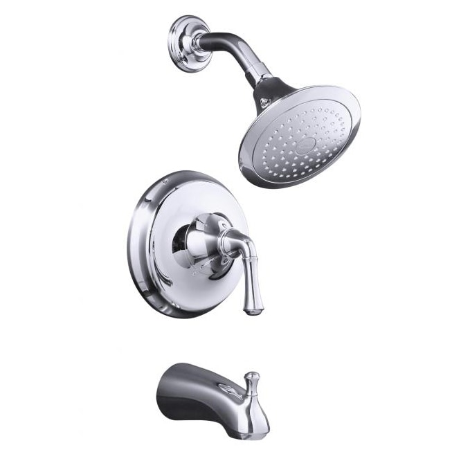 Kohler Fort?? Polished Chrome Rite temp Bath And Shower Trim Set