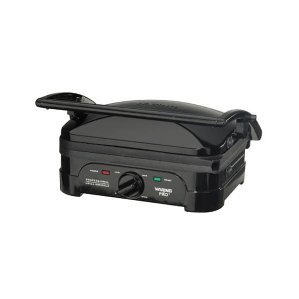 Waring Pro Black Indoor Griddle and Panini Press