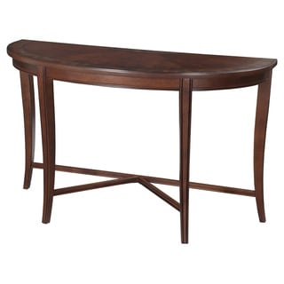 table console curved sofa living brown target