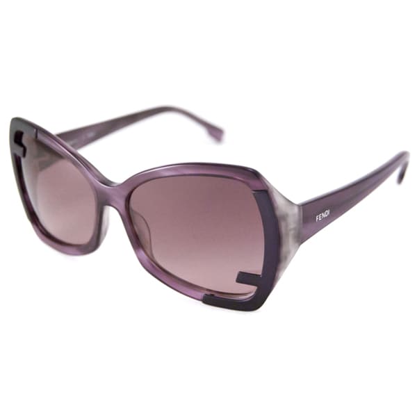 Fendi Women's FS5176 Rectangular Sunglasses Fendi Designer Sunglasses