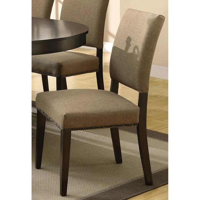 Aloes Nailhead Trim Dining Chairs (set Of 2)