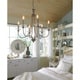 preview thumbnail 1 of 1, Sea Gull Lighting Lemont 6-light Antique Brushed Nickel Single-tier Chandelier