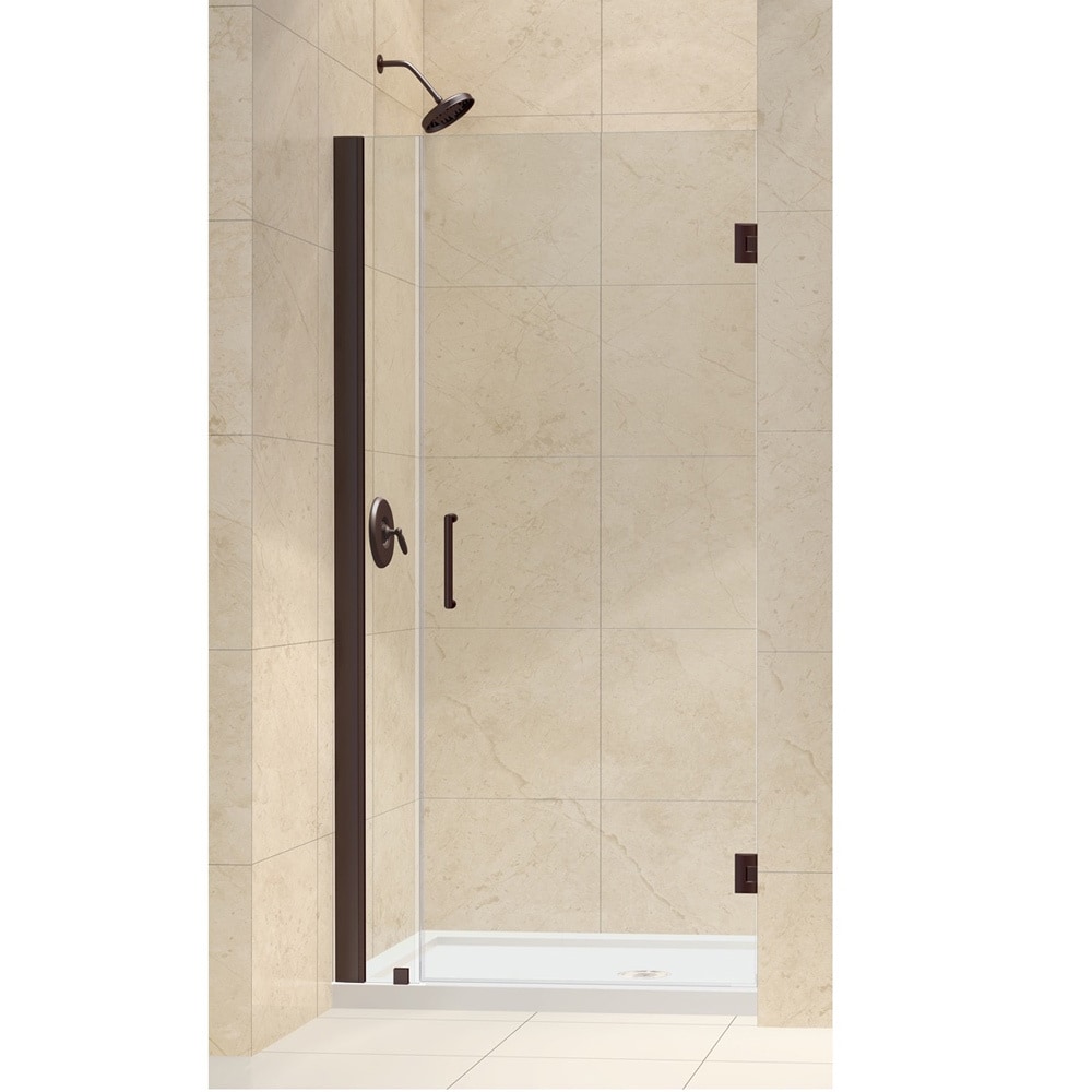 Dreamline Oil Rubbed Bronze Unidoor 36 37 inch Frameless Hinged Shower Door