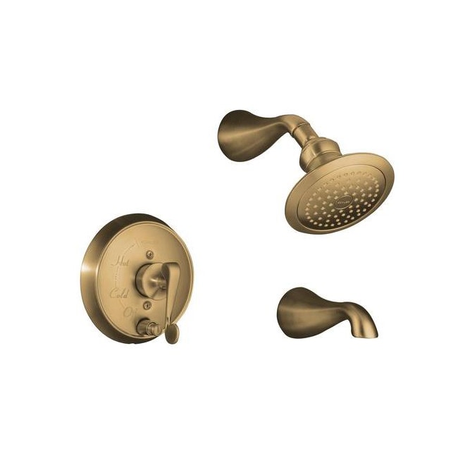 Kohler Revival Rite temp Brushed Bronze Bath And Shower Trim