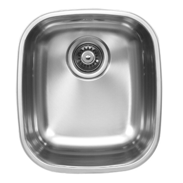 Ukinox D345.8 Single Basin Stainless Steel Undermount Kitchen Sink