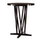 Strick & Bolton Peyton Espresso Bar Table - Thumbnail 2
