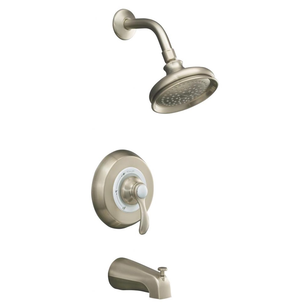 Kohler Fairfax Rite temp Bath And Shower Trim, Lever Handle, And Diverter Spout