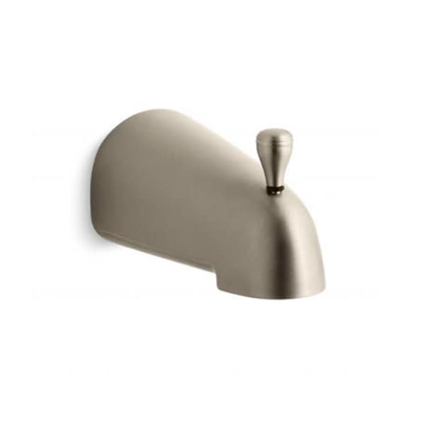 Shop Kohler Devonshire Diverter Vibrant Brushed Bronze Bath Spout with
