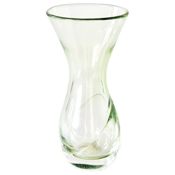 'Sara I' Green Glass Vase Vases