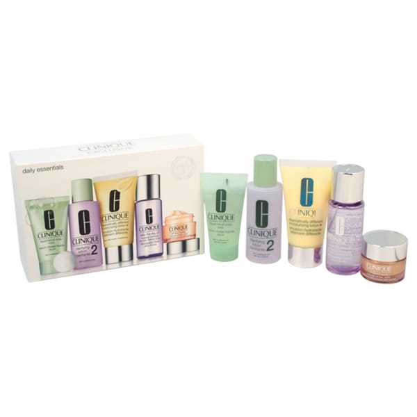 Clinique Daily Essentials Dry Combination Skin 5 piece Set   15392866