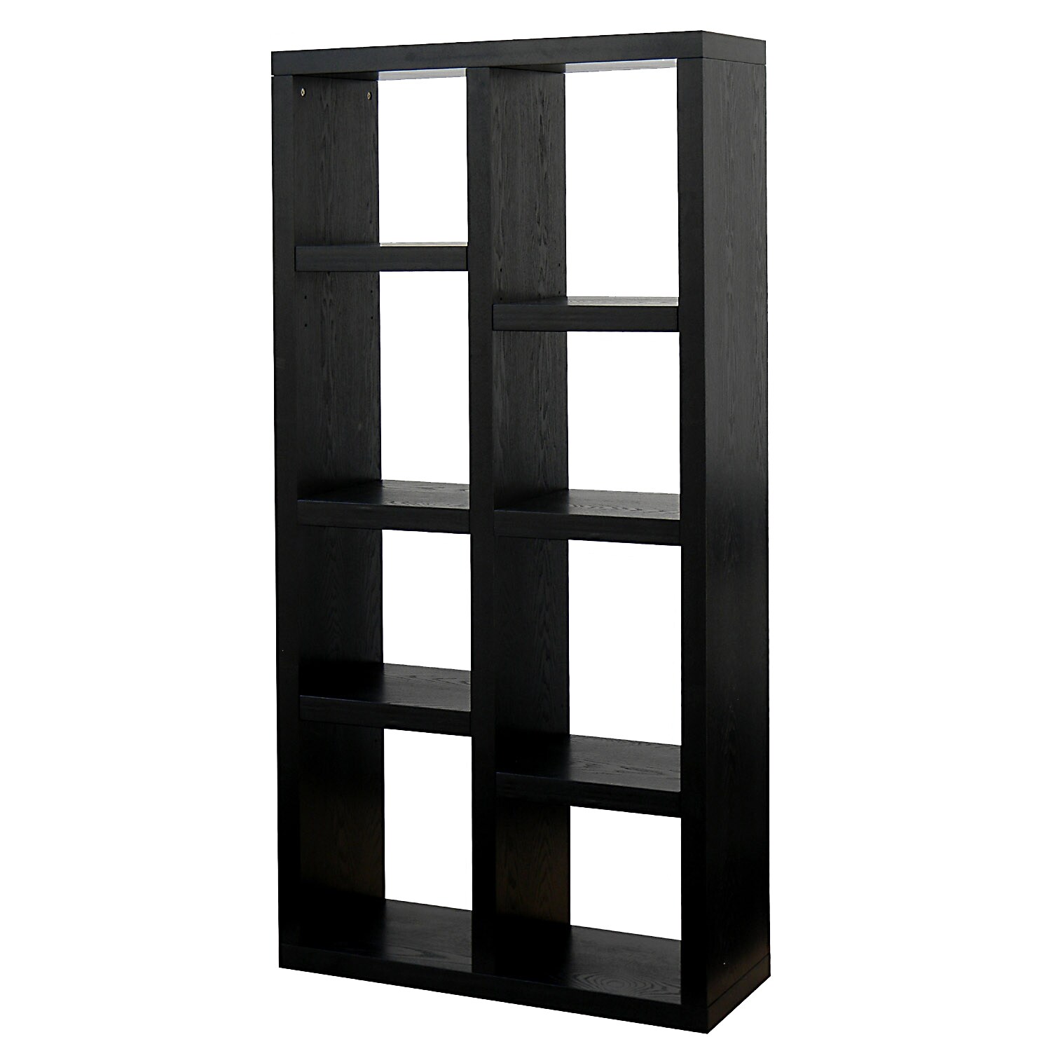 black 65height 8 cube book shelf