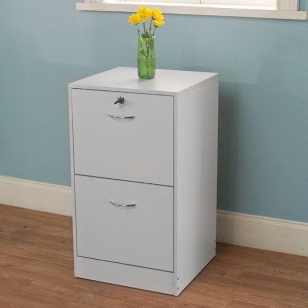 Shop Simple Living Wilson 2-drawer Filing Cabinet - On Sale - Overstock - 8032253