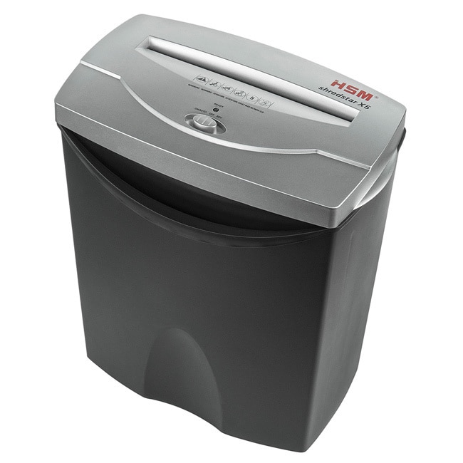 Hsm Shredstar X5, 6 7 Sheet, Cross cut, 3 gallon Capacity