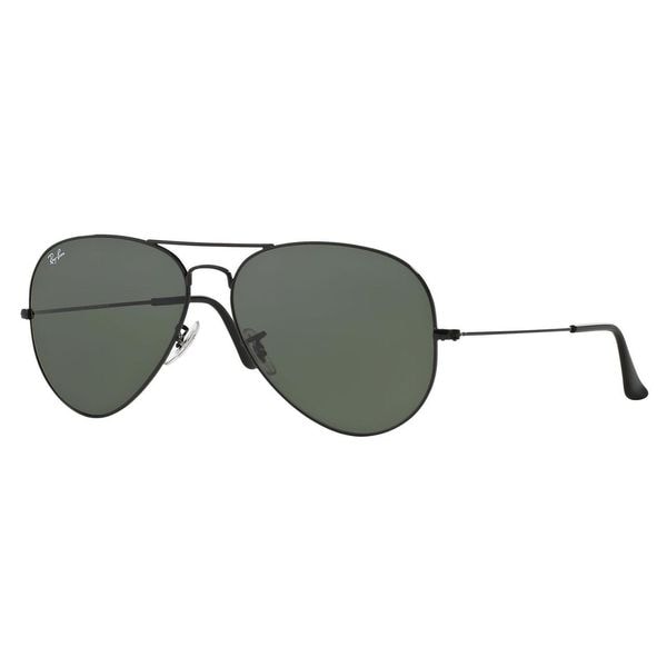 Shop Ray-Ban RB3026 Aviator Sunglasses - Black - Free Shipping Today ...