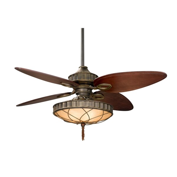 Fanimation Bayhill 56 inch Venitian Bronze 3 light Ceiling Fan