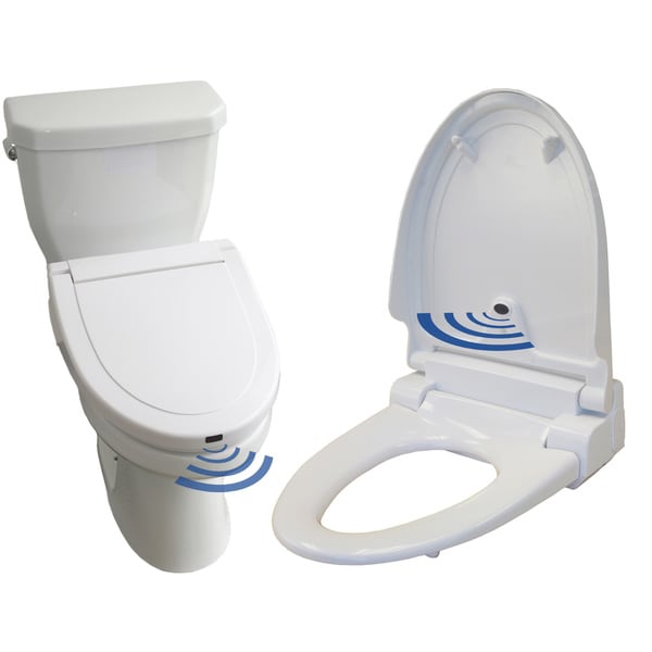 Round Off-white Toilet Seat 