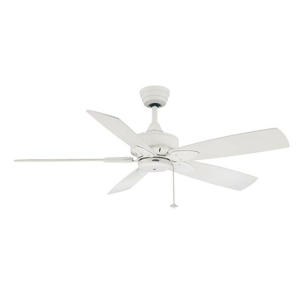 Fanimation Windpointe 52-inch Matte White Ceiling Fan - Bed Bath ...