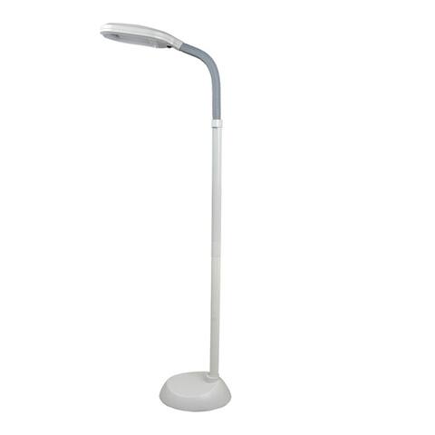 Windsor Home Adjustable Floor Lamp with Bendable Neck, Beige