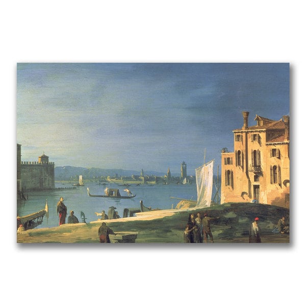 Canaletto View of the Thames from the South Medium Canvas Art