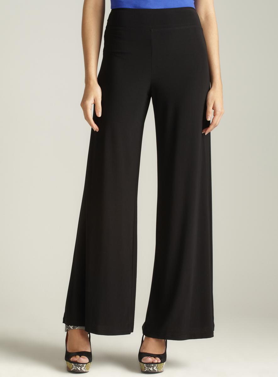 MSK Wide Band Jersey Palazzo Pant - 15394572 - Overstock.com Shopping ...