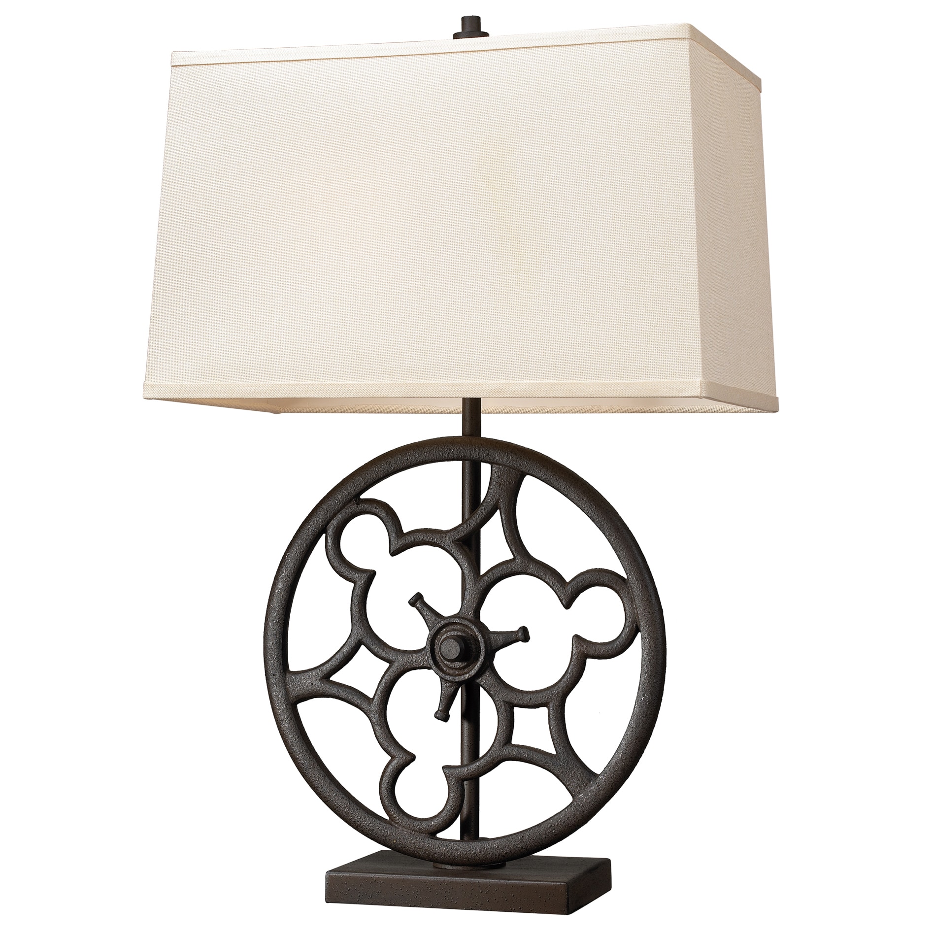 Dimond Lighting 2 light Table Lamp In Vintage Rust Finish