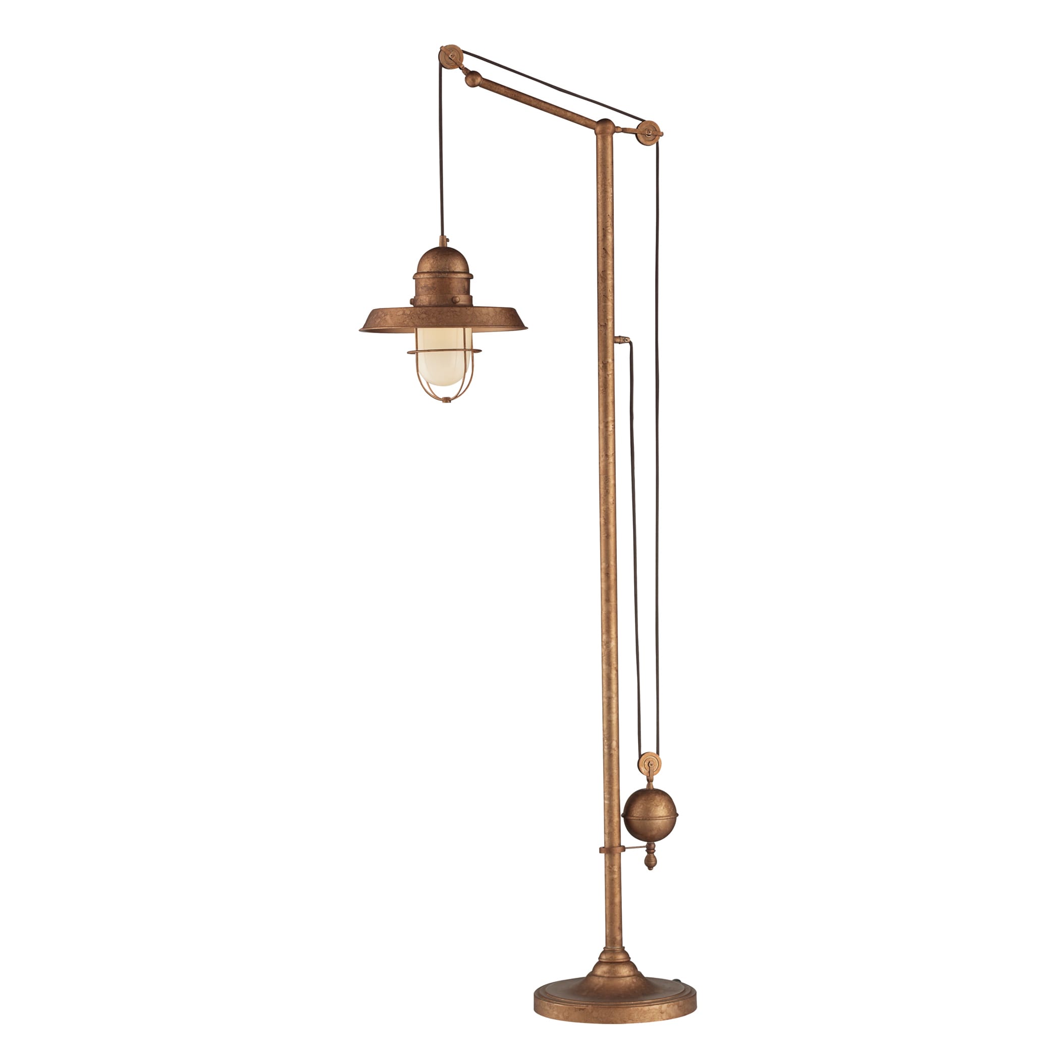 Dimond Lighting 1 light Bellwether Copper Floor Lamp