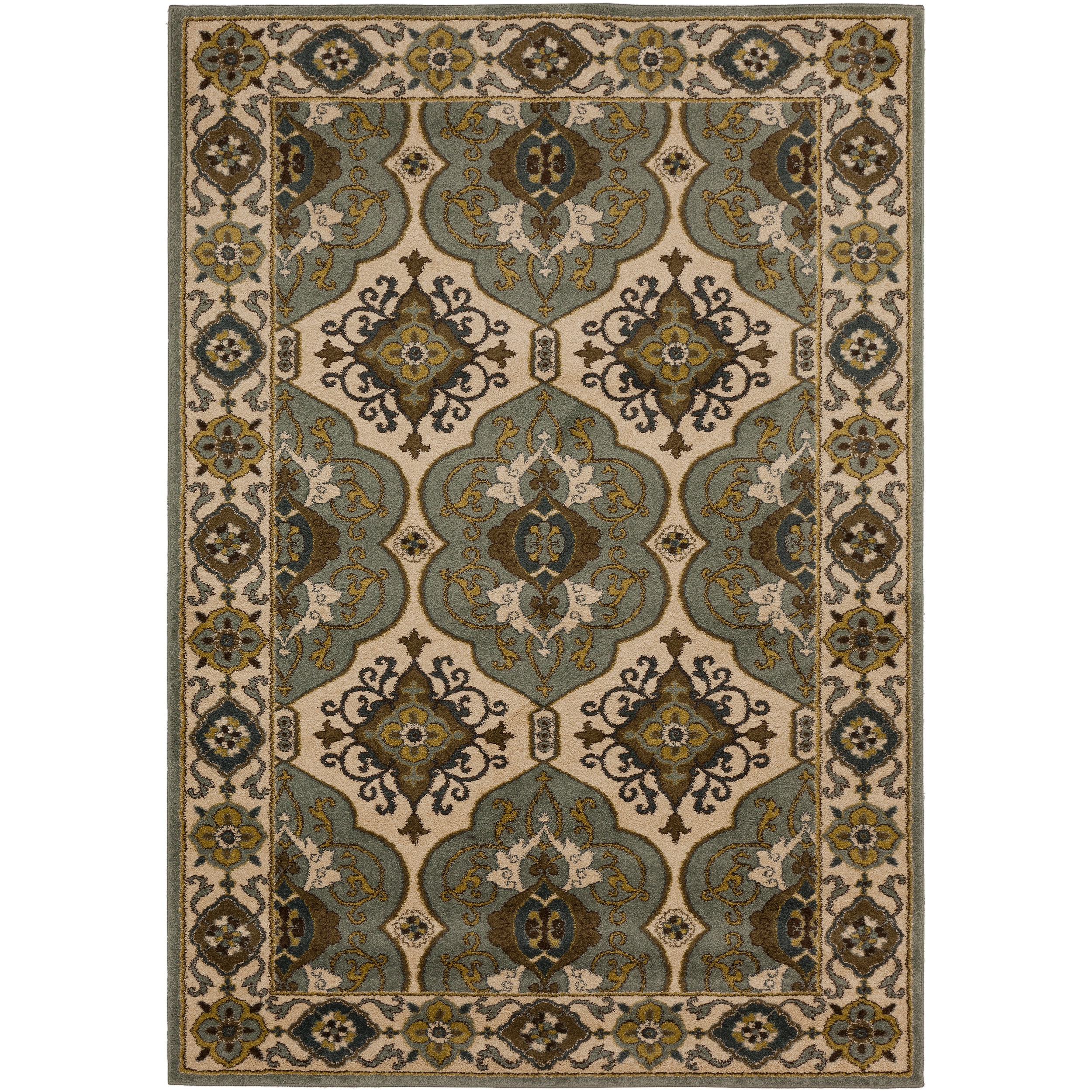 Woven Carmel Beige Rug (22 X 33)