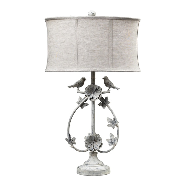 Dimond Lighting Saint Louis Heights 1-light Antique White Table Lamp