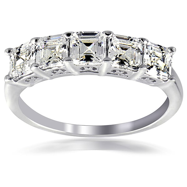 Fashion Size 5 Ladies Engagement Style Ring w Silver Tone Plated /& Oval Shape Cubic Zirconia Center Stone 7MM x 5MM /& Total 6 Cubic Side Accent Stones