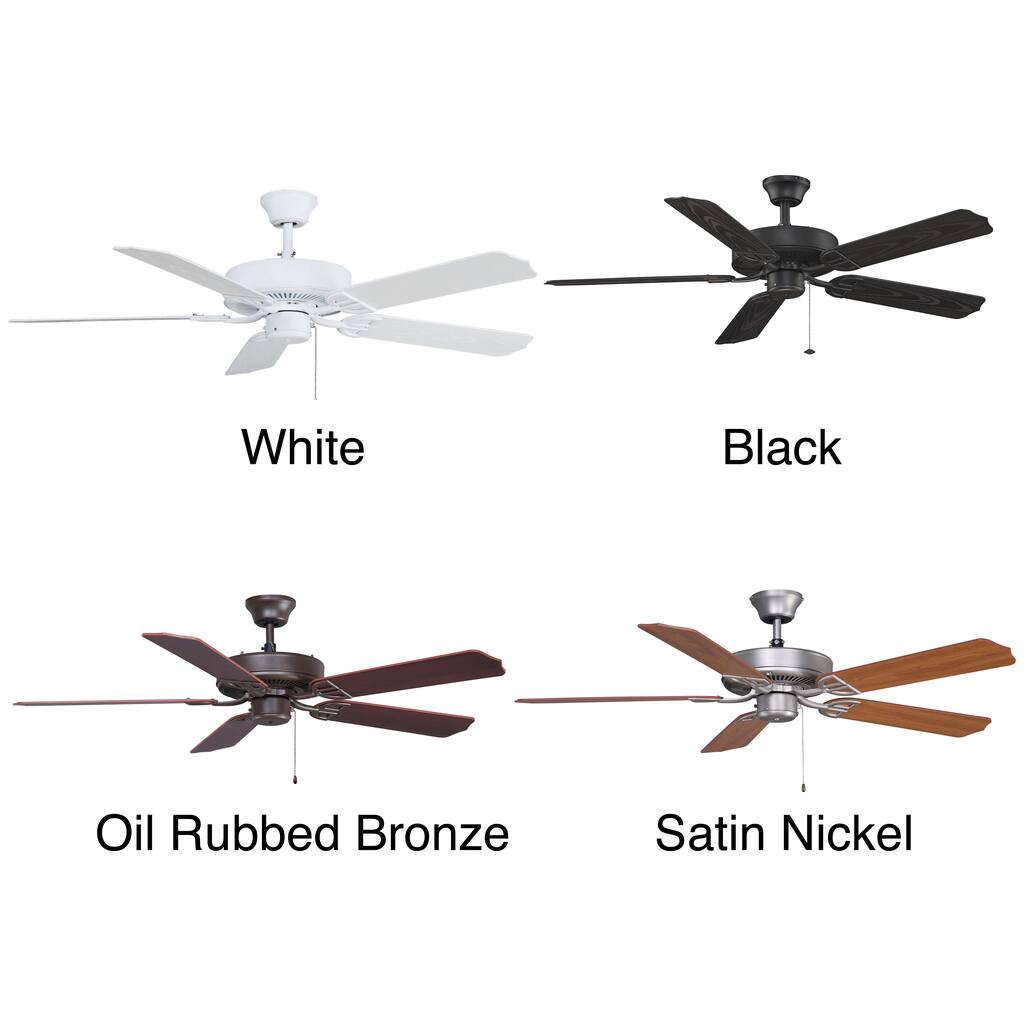 Fanimation Aire Decor 52-inch Damp Location Energy Star Rated Ceiling Fan
