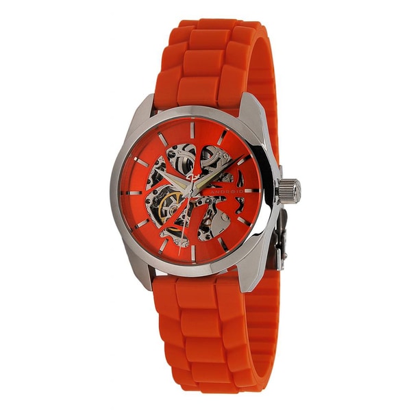 Android Women's ' Impetus' Orange Skeleton Automatic Watch Android Women's Android Watches