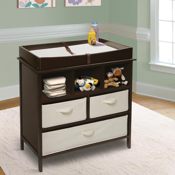 Shop Estate Baby Espresso Changing Table Free Shipping Today