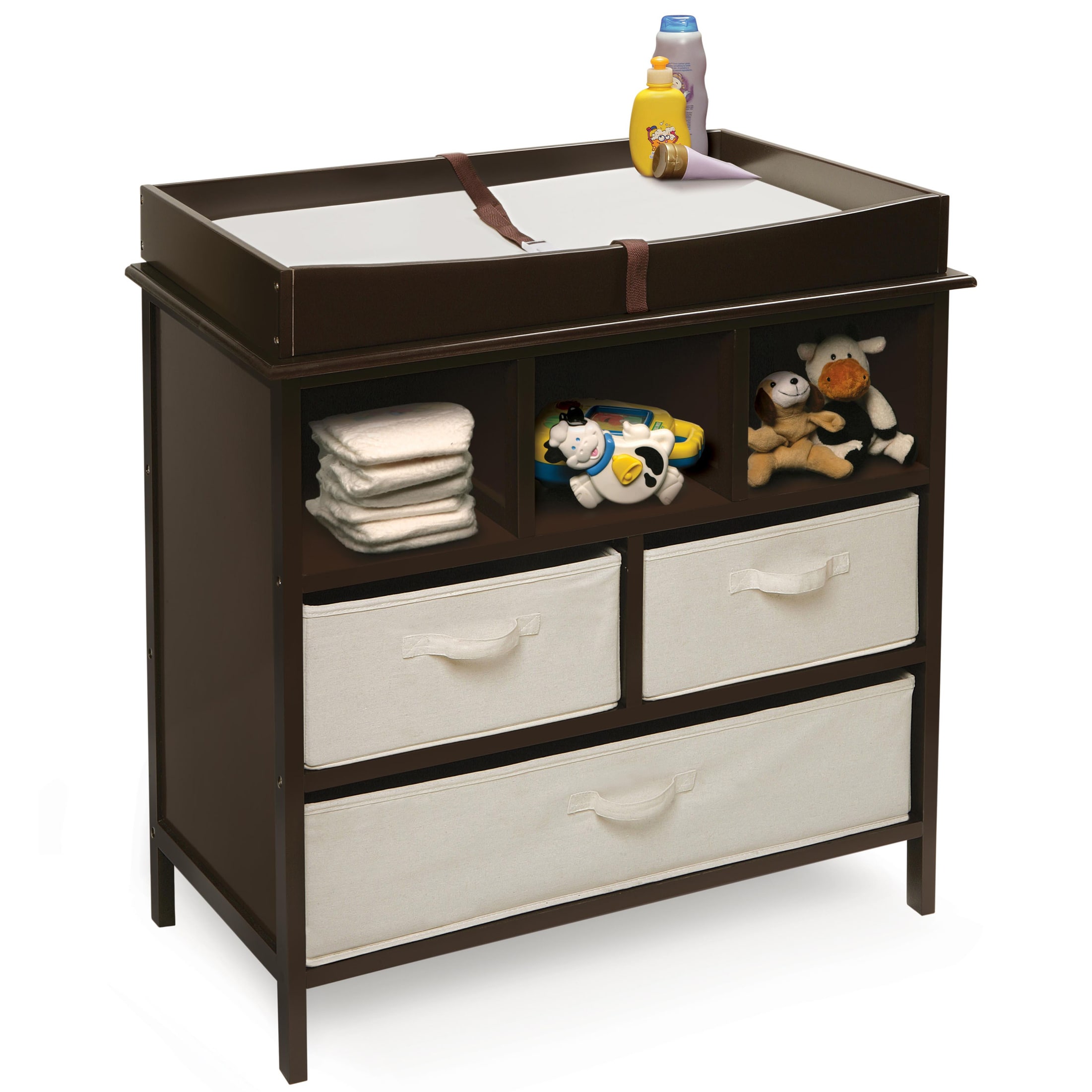 Shop Estate Baby Espresso Changing Table Overstock 8035886