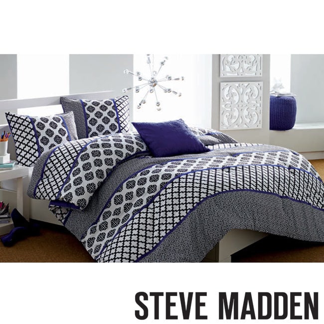Shop Steve Madden Jade 3 Piece Comforter Set Free Shipping Today