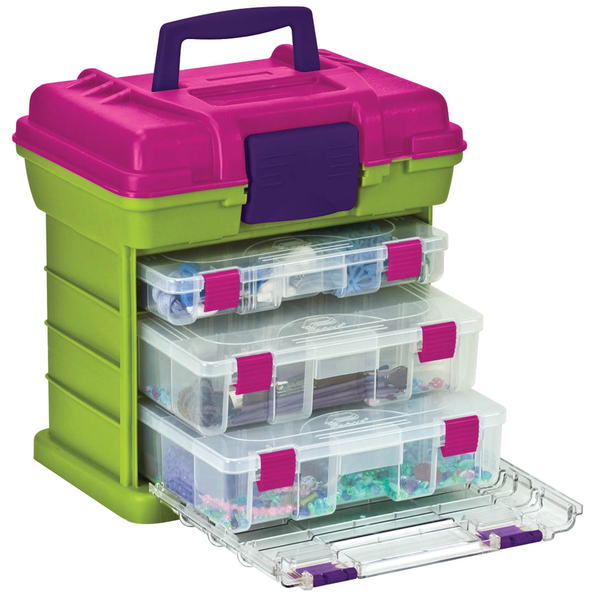 Creative Options Grabn Go 3 by Rack System 13x10x14 green/magenta