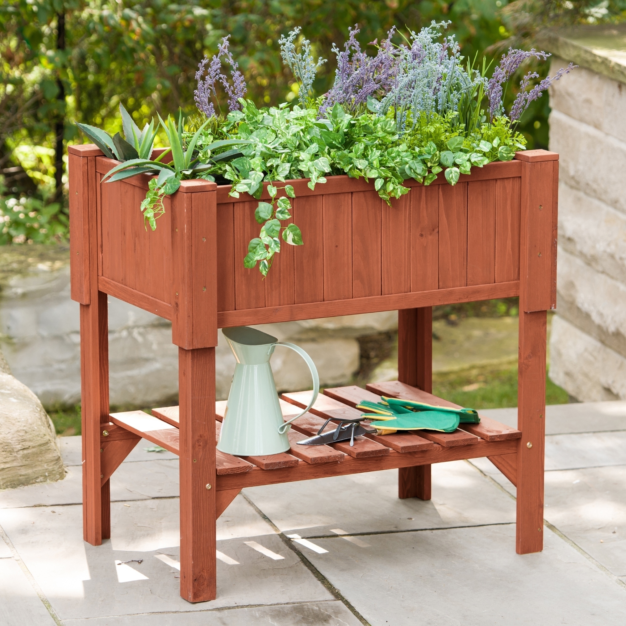Shop Raised Planter Box - Free Shipping Today - Overstock - 8037729