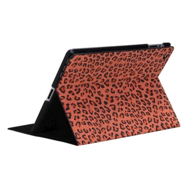 BasAcc Orange Leopard Skin Tray Style Case for Apple iPad 2 BasAcc iPad Accessories