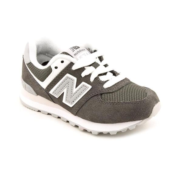 New Balance Boys '574 Kids' Regular Suede Athletic Shoe New Balance Athletic