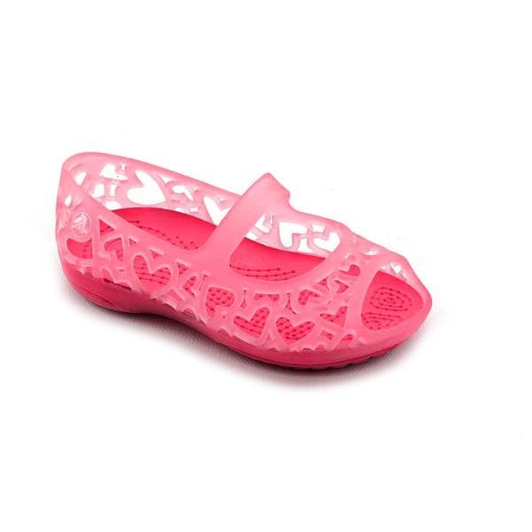 Crocs Toddler Girls Adrina Hearts Flat Synthetic Casual Shoes