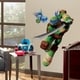 preview thumbnail 1 of 1, Teenage Mutant Ninja Turtles Leo Peel & Stick Giant Wall Decals