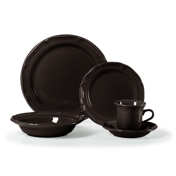 Mikasa 'French Countryside' Chocolate 20 piece Dinnerware Set Mikasa Casual Dinnerware