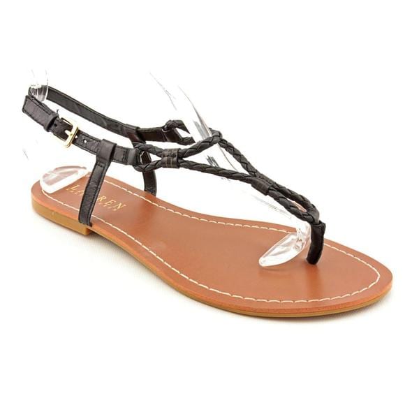 Lauren Ralph Lauren Women's 'Alexa' Leather Sandals LAUREN Ralph Lauren Sandals